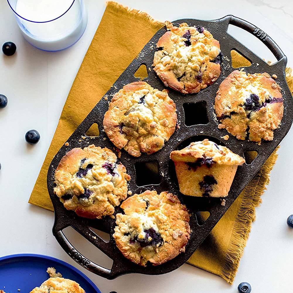 Lodge Cast Iron Muffin Pan - 6 Cups