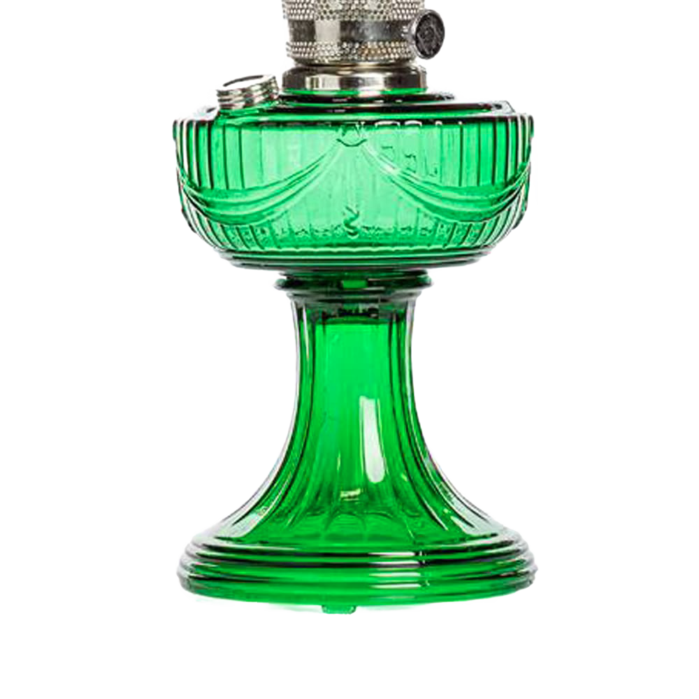 Aladdin Emerald Lincoln Drape Oil Lamp