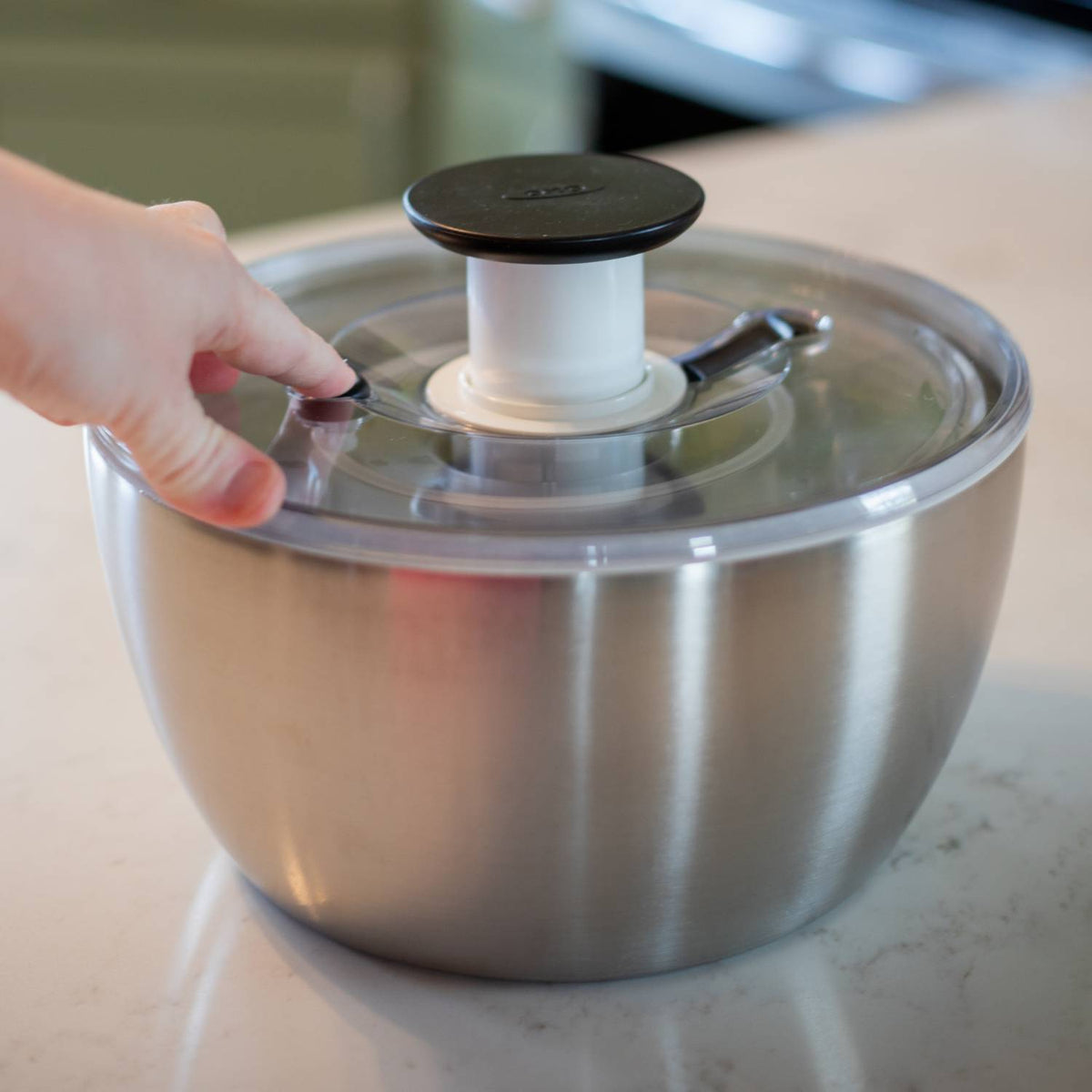 OXO Stainless Steel Salad Spinner