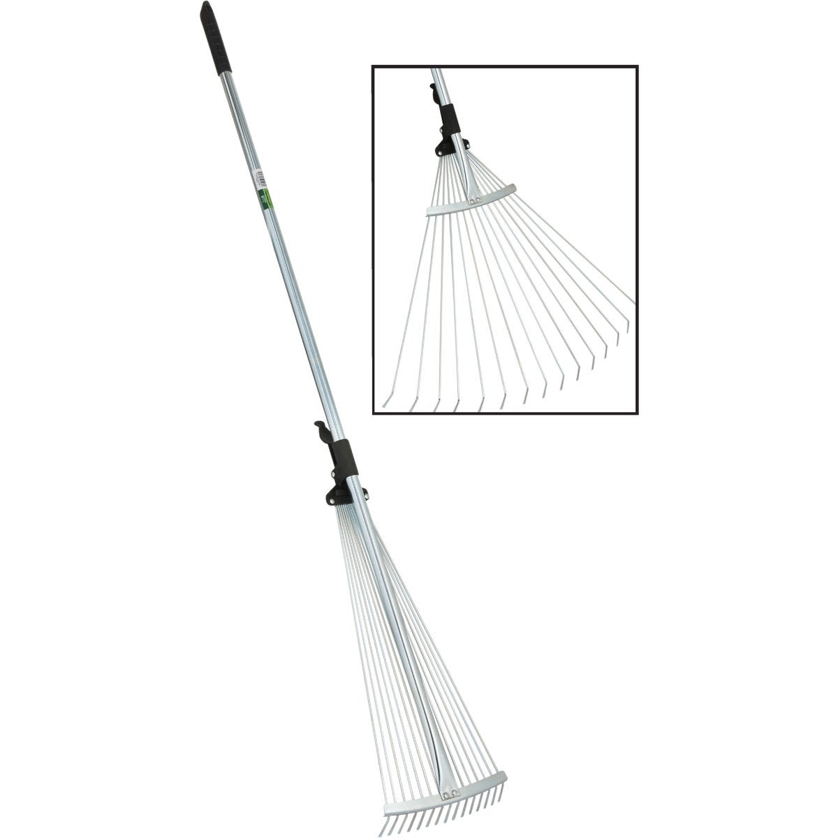 Adjustable Garden Rake (15 Tines)
