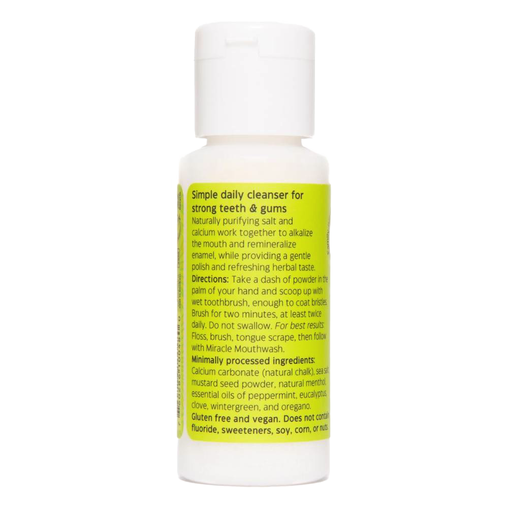 Uncle Harry's Natural Tooth Powder - 2 oz