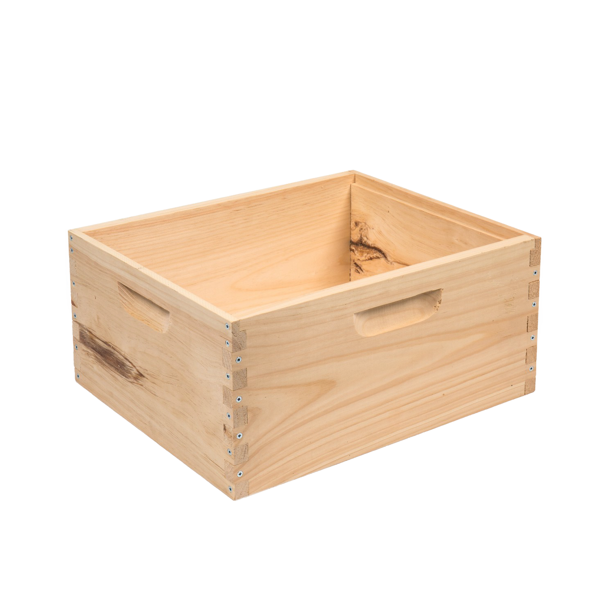 10-Frame Deep Bee Box - Assembled/Wooden