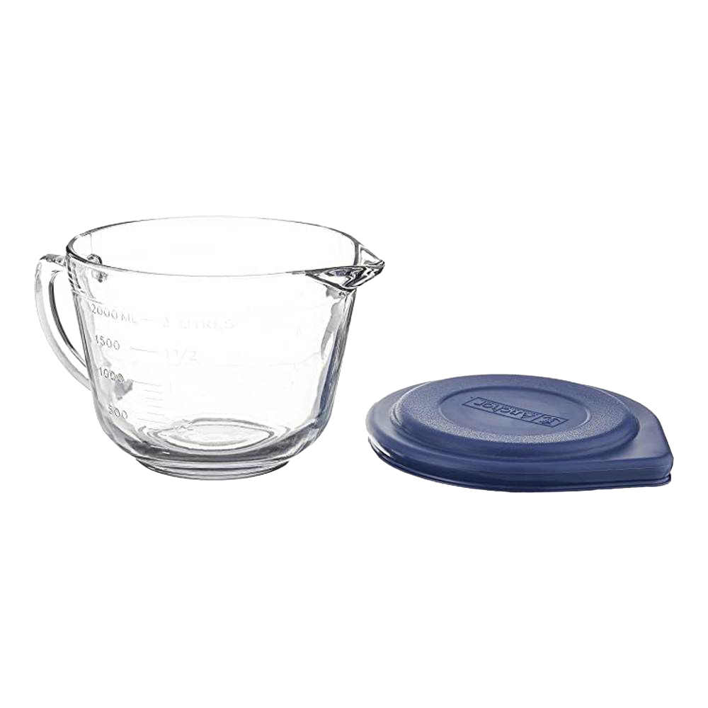 Glass Batter Bowl with Lid