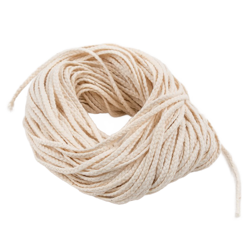 24 Ply Flat-Braid Wicking for Candlemaking