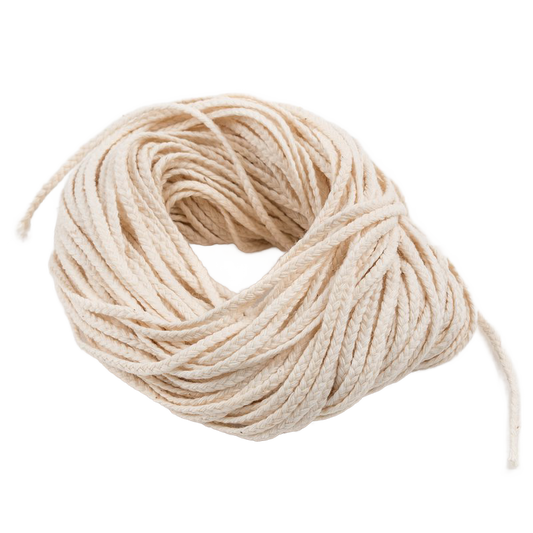 24 Ply Flat-Braid Wicking for Candlemaking