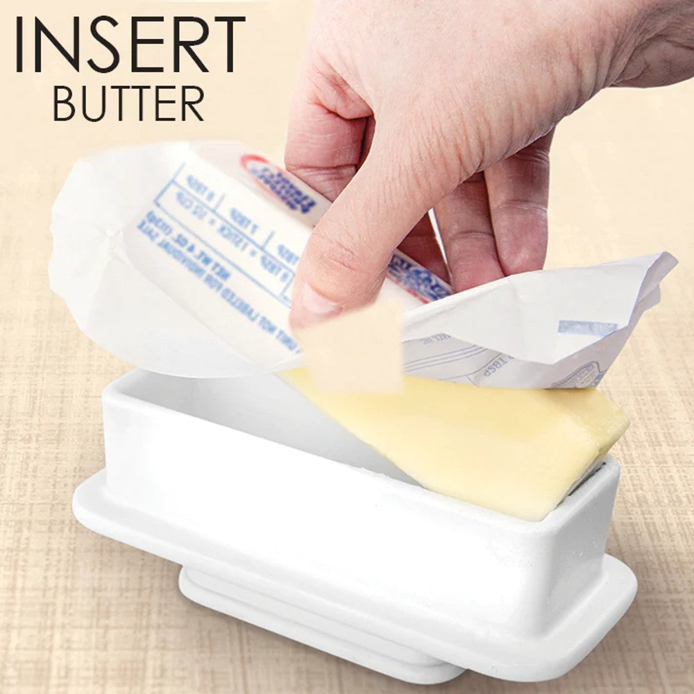Ceramic Butter Keeper for Full-Stick Butter