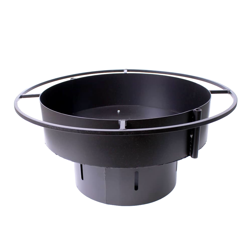 Amish-Made Fire Pit with Grill Attachment