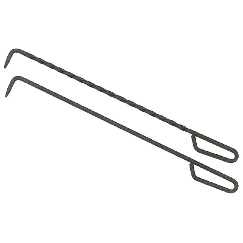 Steel Fire Poker with Loop Handle