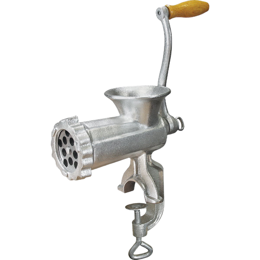 #10 Clamp-On Manual Meat Grinder