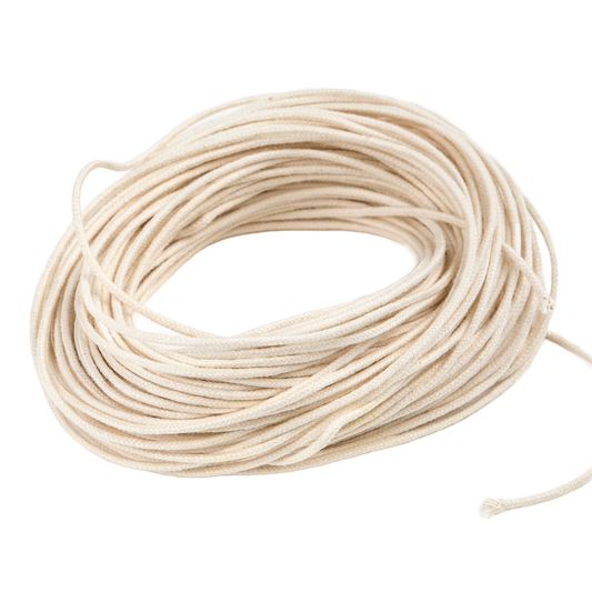 Medium Paper Core Wicking for Candlemaking