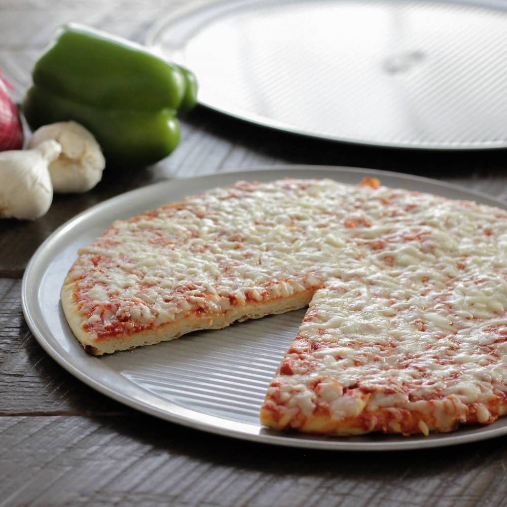 Round Pizza Pan - 12" Aluminized Steel (USA Made)