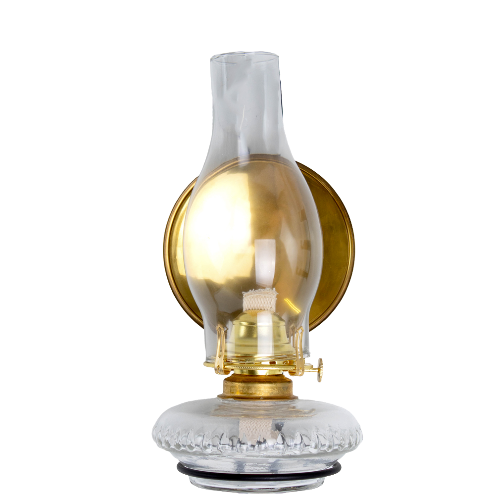 Solid Brass Reflector for French Alps Brass Oil Lamps