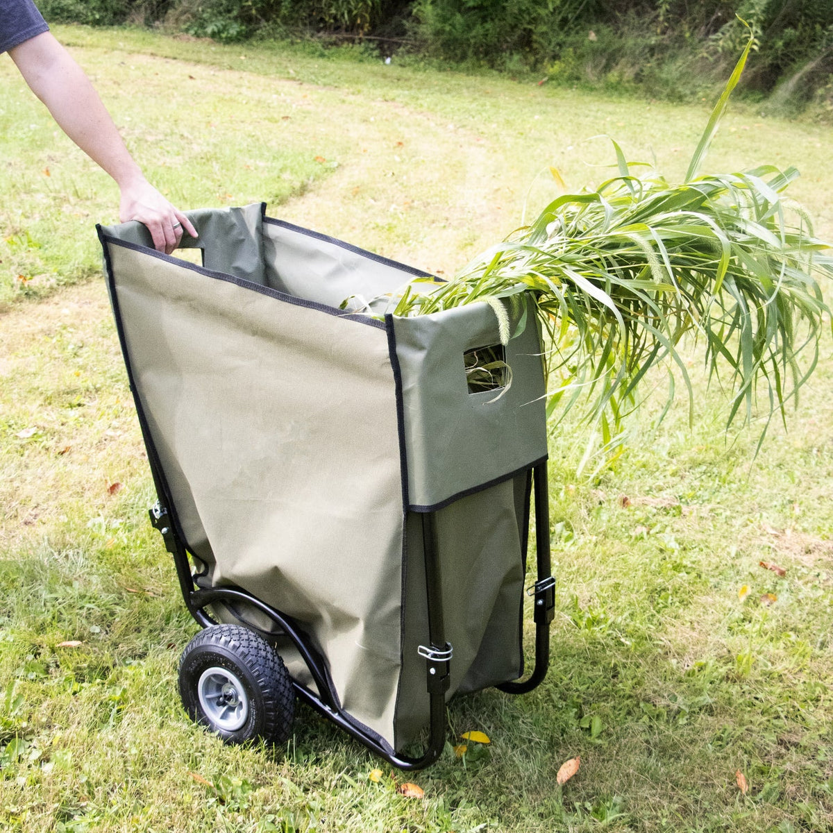 Lehman's Foldable Wheelbarrow & Firewood Cart