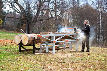 LOGOSOL F2+ Chain Sawmill (13' 1-1/2" With Two Log Lifts)