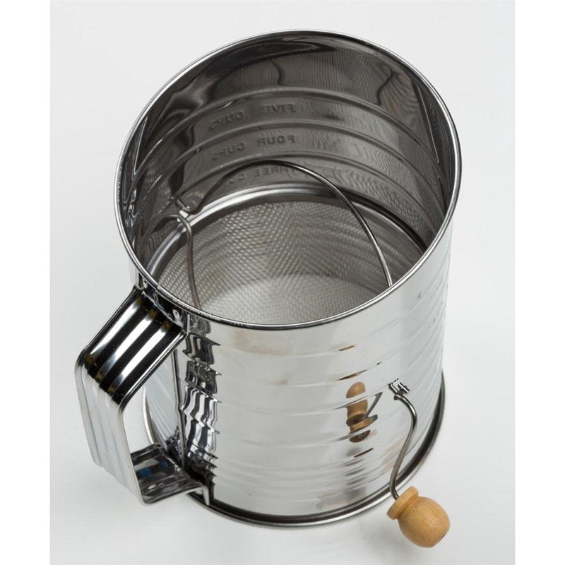 Stainless Steel Flour Sifter - 5 Cup