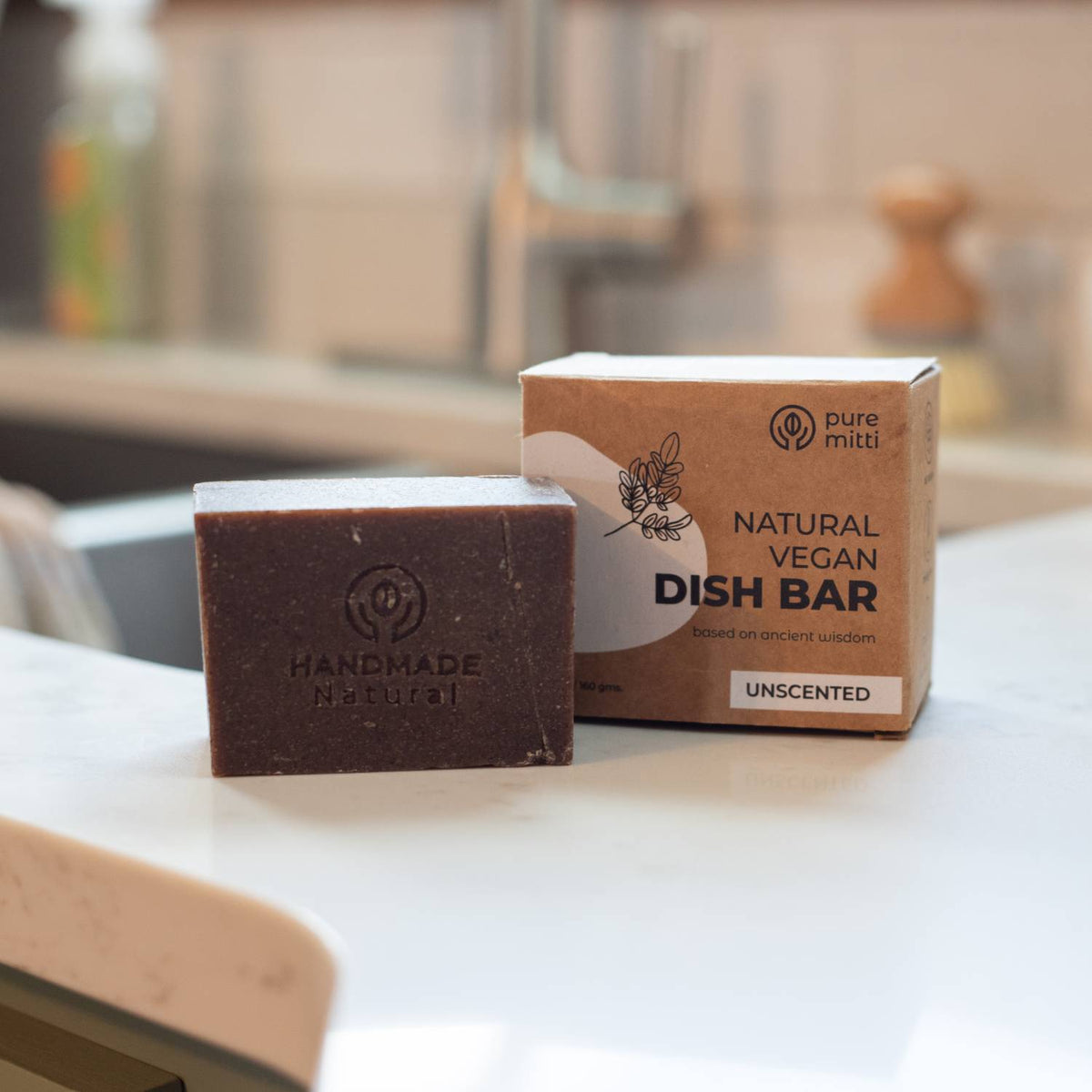 Natural Dish Bar Soap - Chemical Free - 5.7 oz