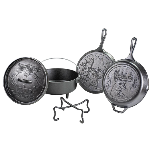 Lodge Cast Iron Wildlife Series 5-Piece Set