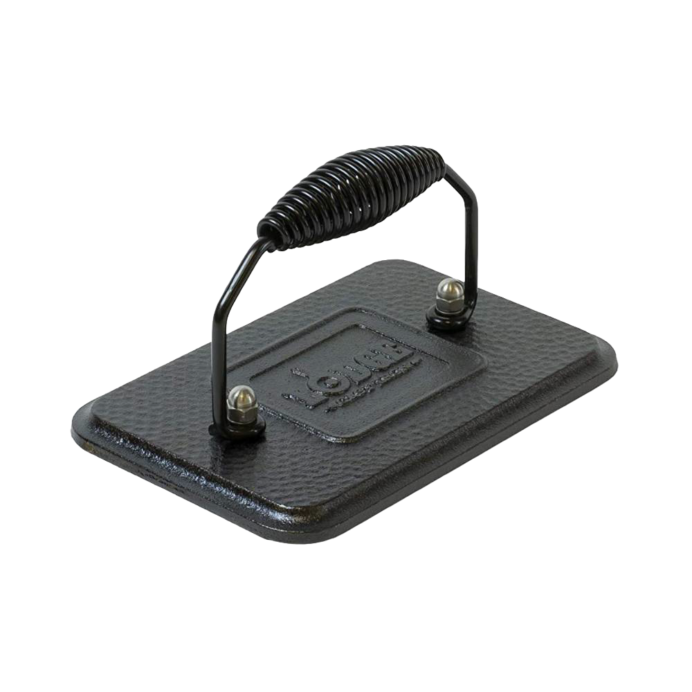 Lodge Cast Iron Rectangular Grill Press
