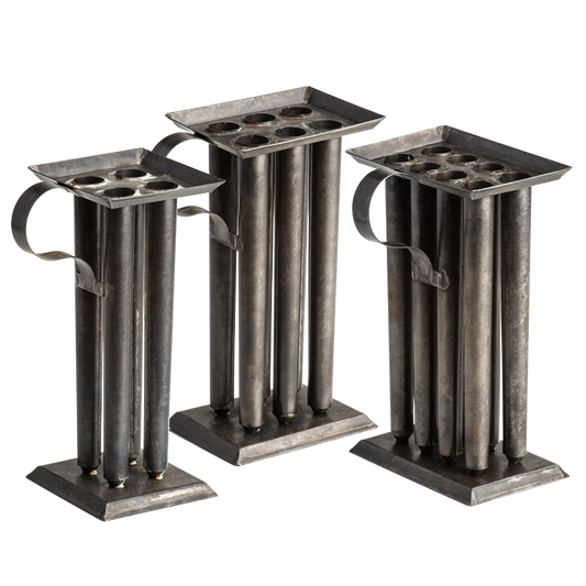 Tin Candle Molds for Candlemaking