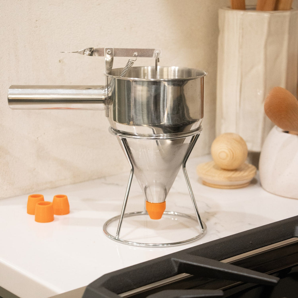 Lehman's Kitchen Batter Dispenser with Stand