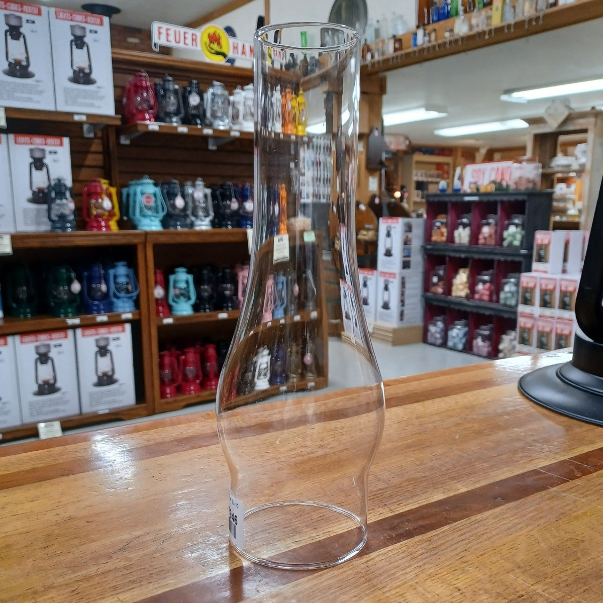 Oil Lamp Chimney - 3" Base