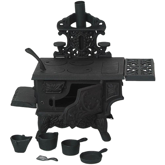 Mini Cast Iron Wood Cook Stove