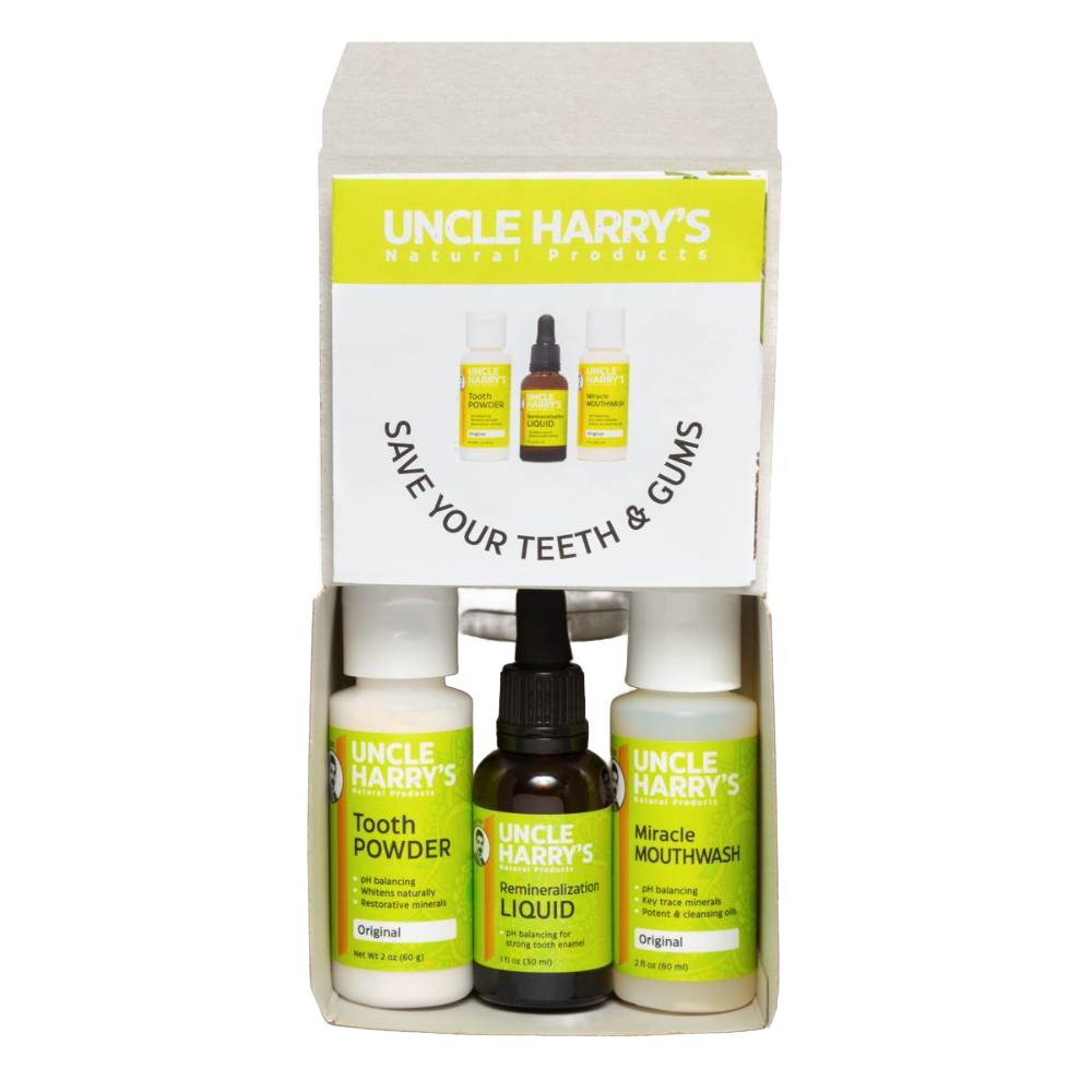 Uncle Harry's Remineralization Kit for Tooth Enamel