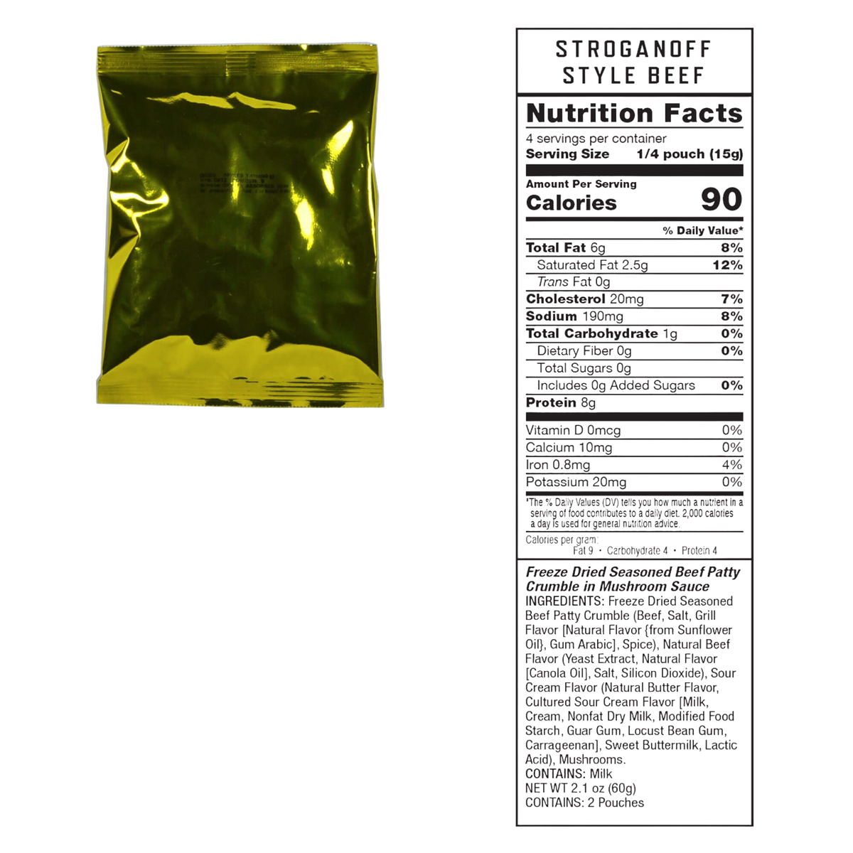 ReadyWise Freeze-Dried Meat & Rice Emergency Food Bucket