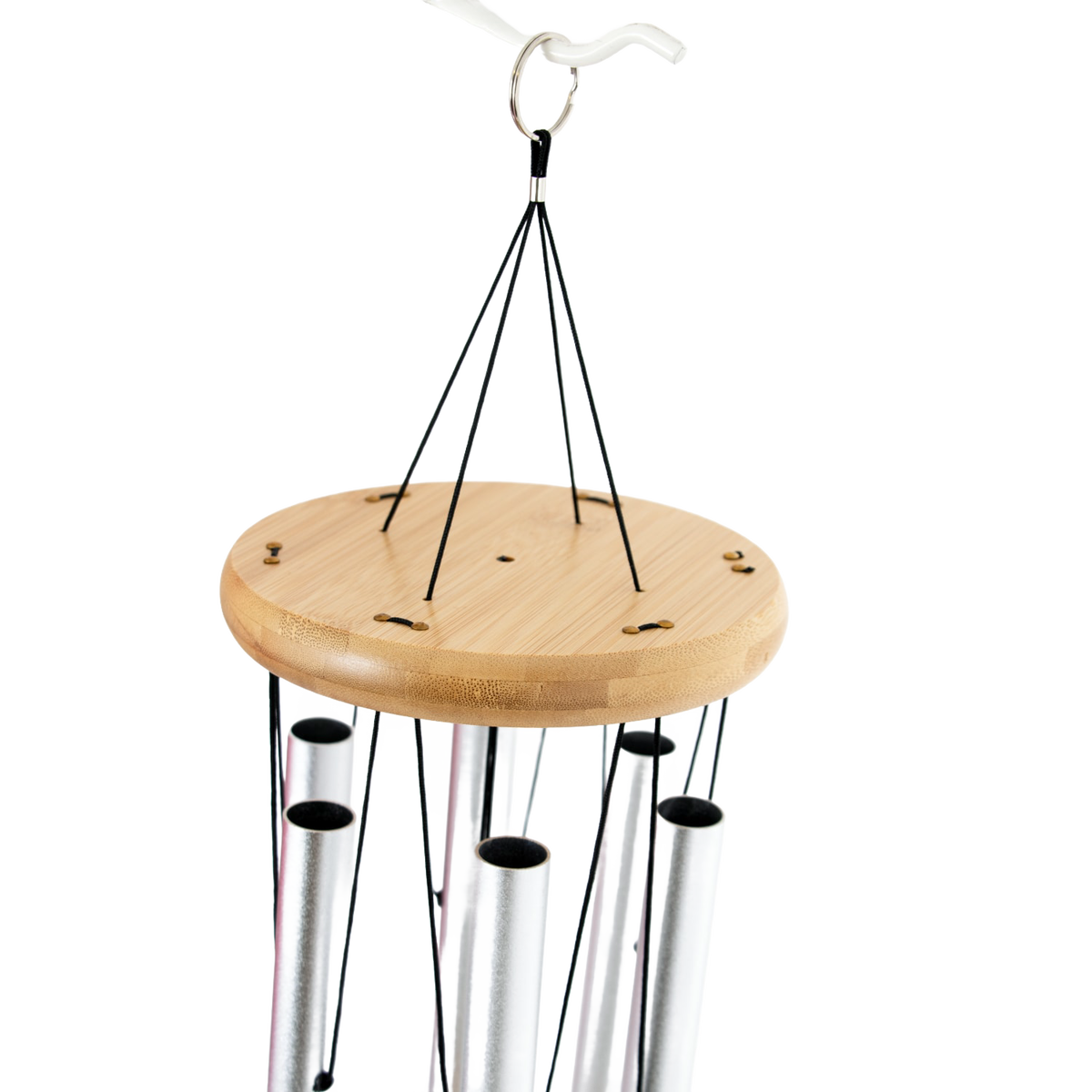 Hand-Tuned Windchime with Circular Windcatcher - 29"