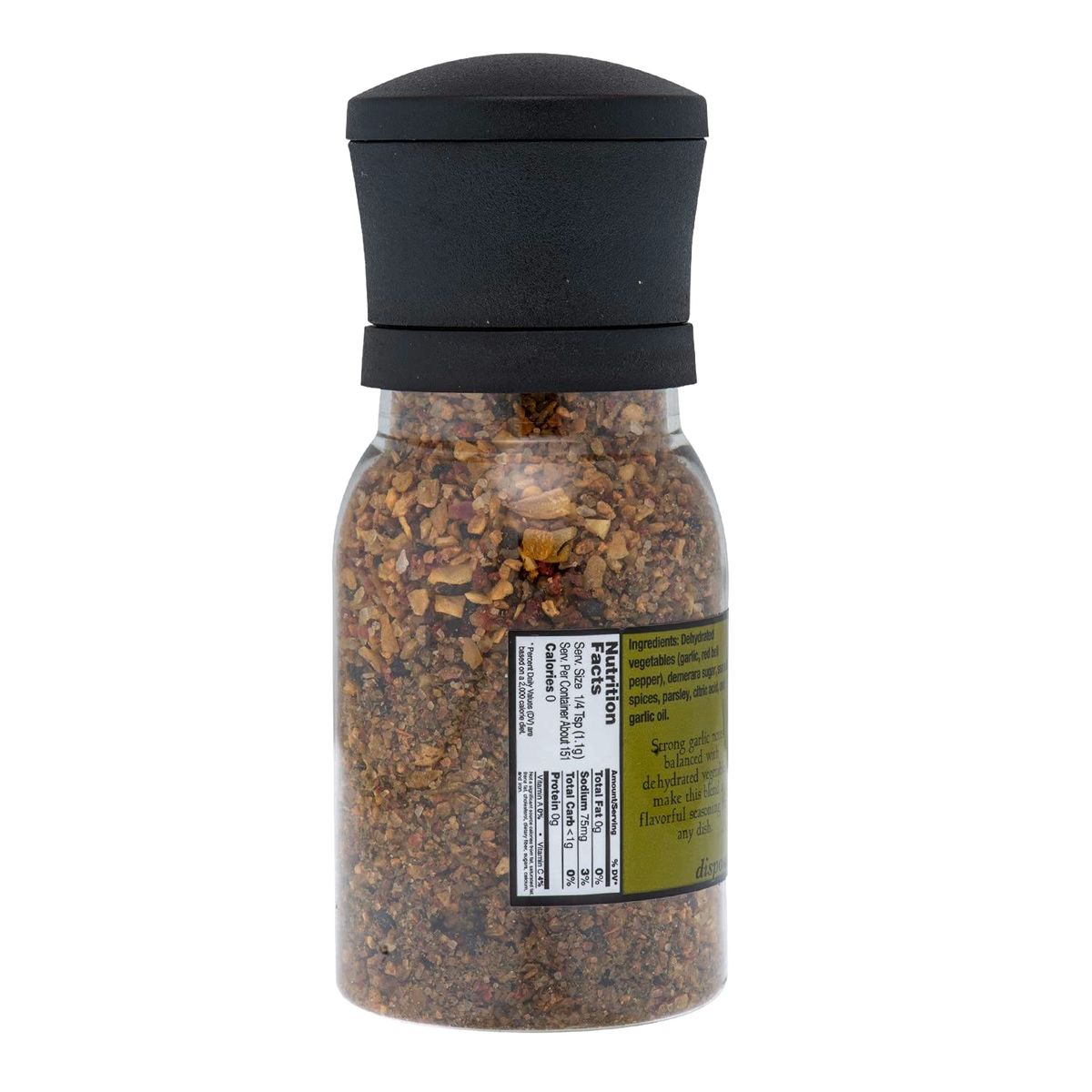 Roasted Garlic and Herb Adjustable Grinder - 5.9 oz
