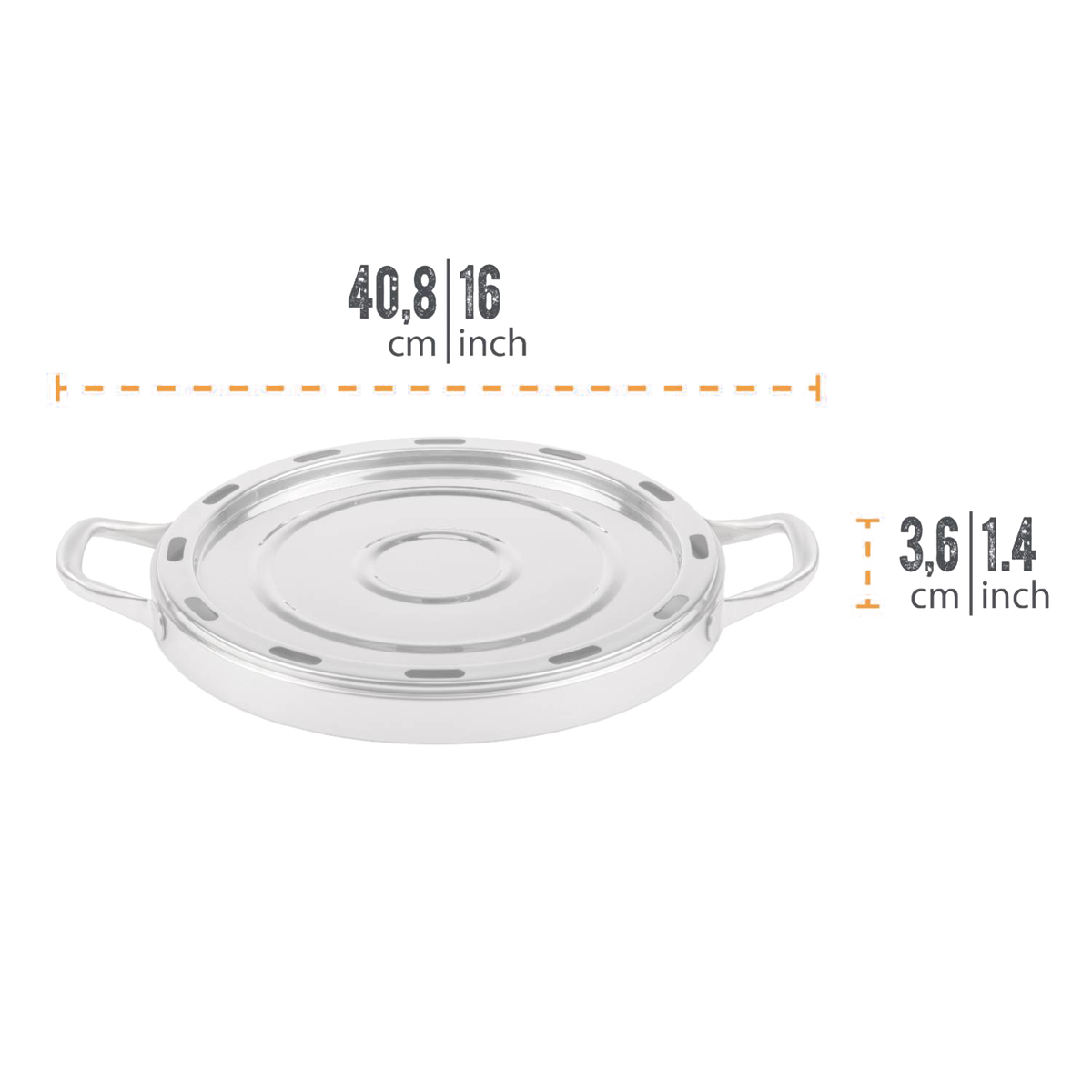 Petromax Pizza Baking Tray for Camping Oven