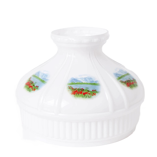 Aladdin Alpine Meadow Lamp Shade - Glass - 10"