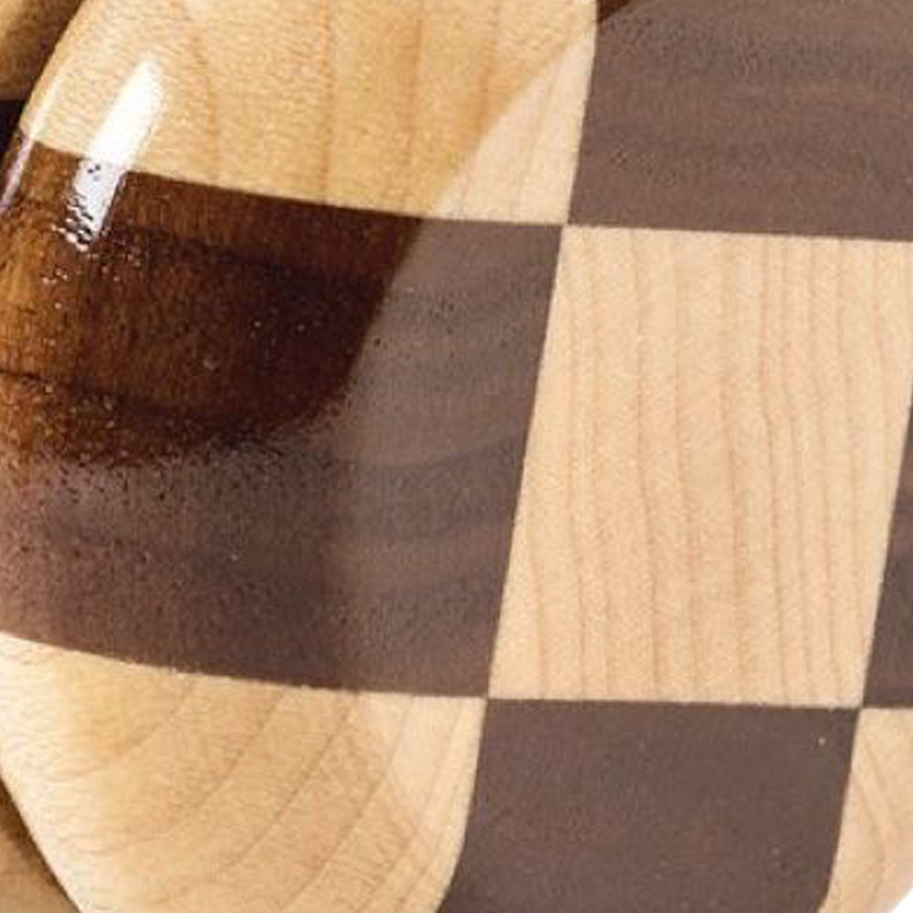 Checkered Wooden Yo-Yo