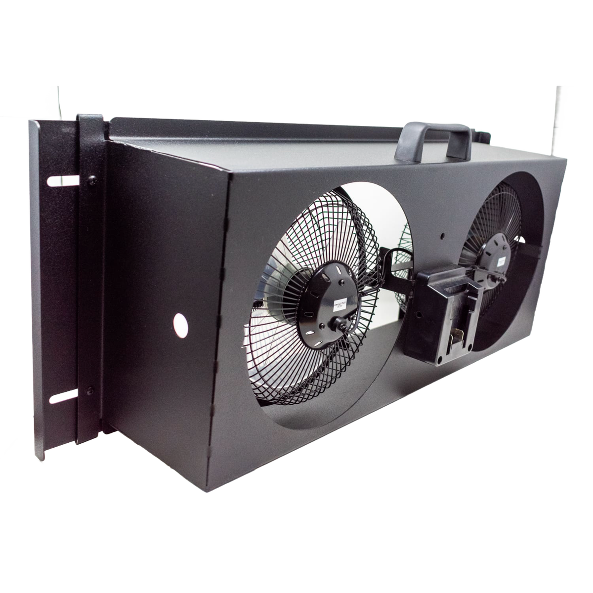 EZ-Window Fan - Battery Powered with Dual 9" Fans - Milwaukee/DeWalt