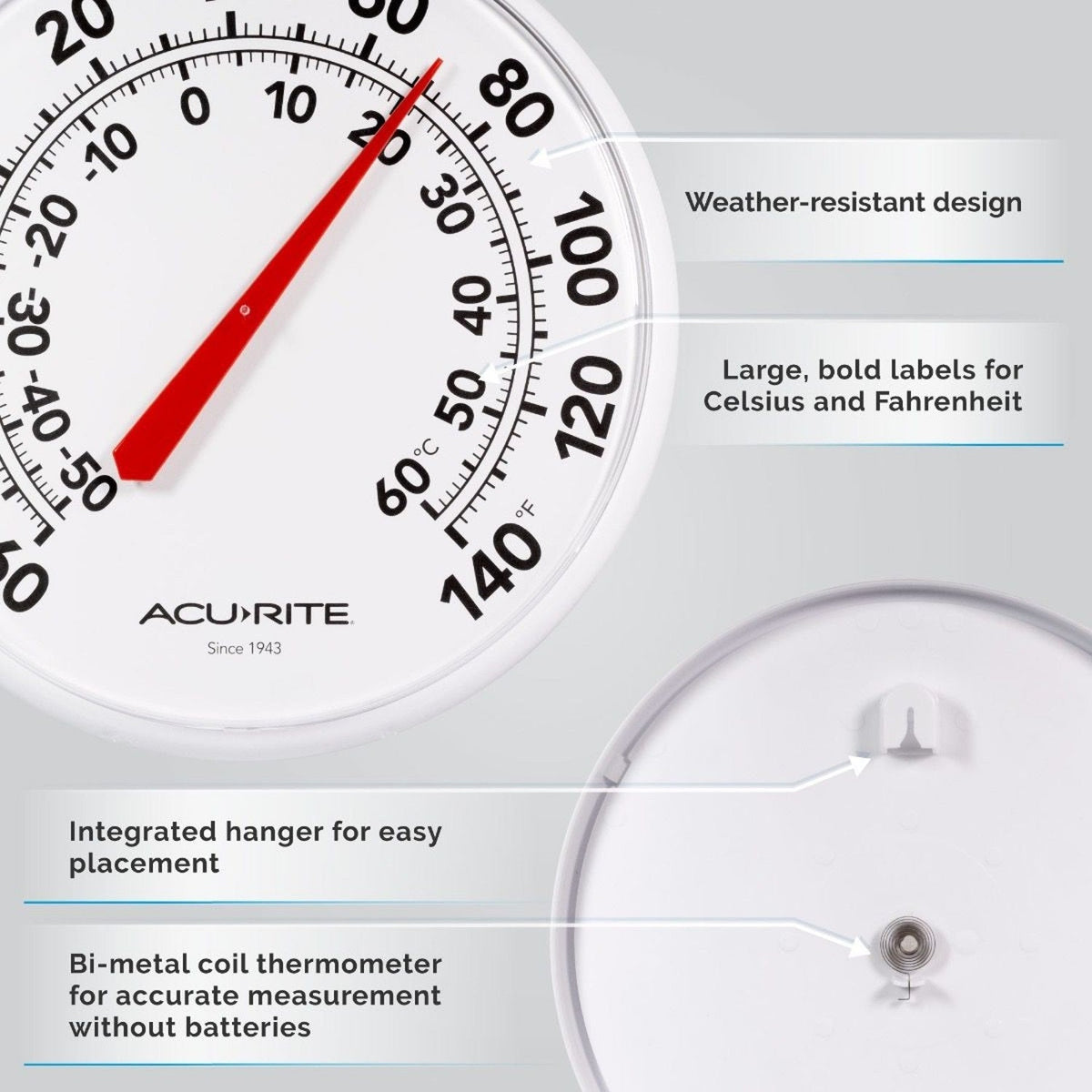 Indoor Outdoor Thermometer