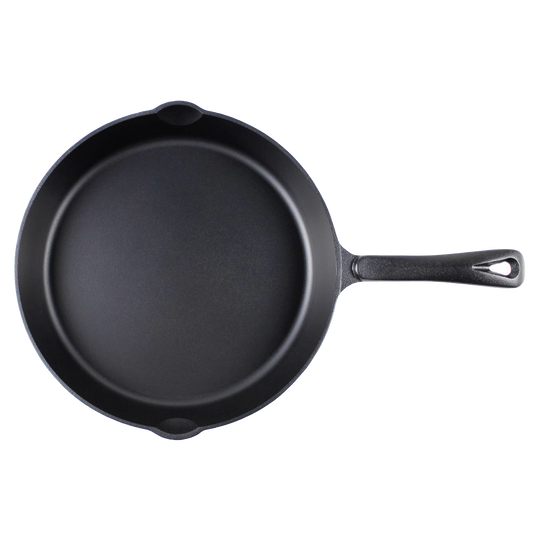Lehman's Nitrogen Hardened Cast Iron Skillet 10" or 12"