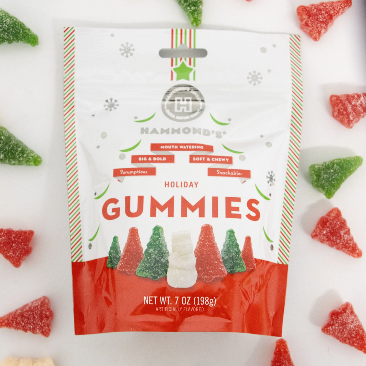 Christmas Gummies - Two 7-oz Bags