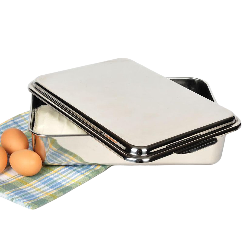 Stainless Steel Cake Pan With Lid