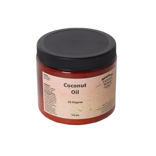 Pure Coconut Oil for Soap Making - 14 oz