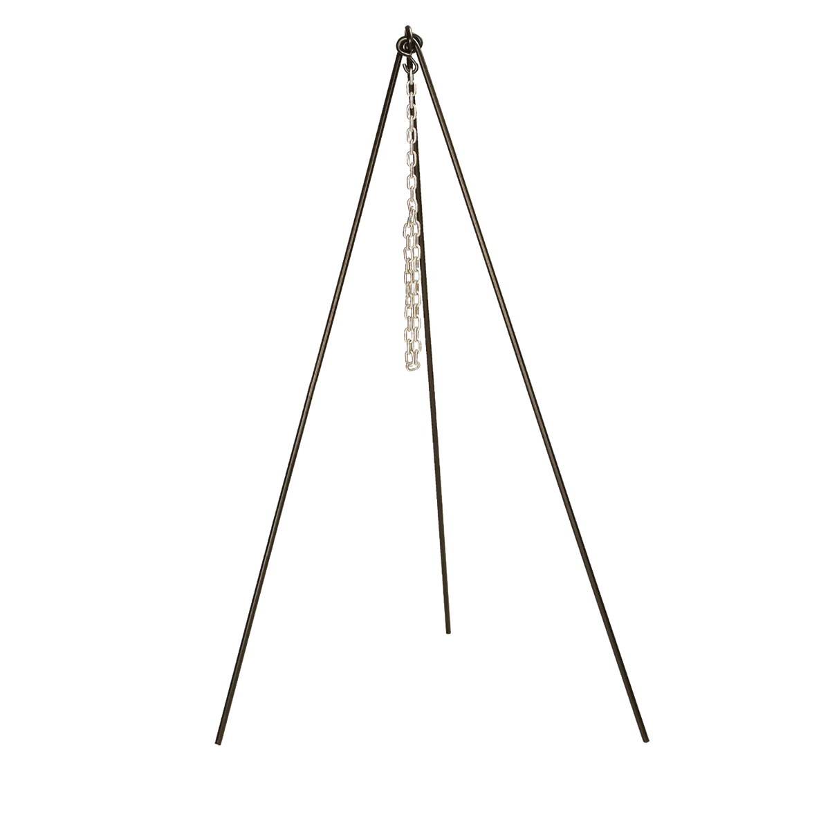 Tall Boy Tripod with Chain for Cast Iron Cookware over an open fire