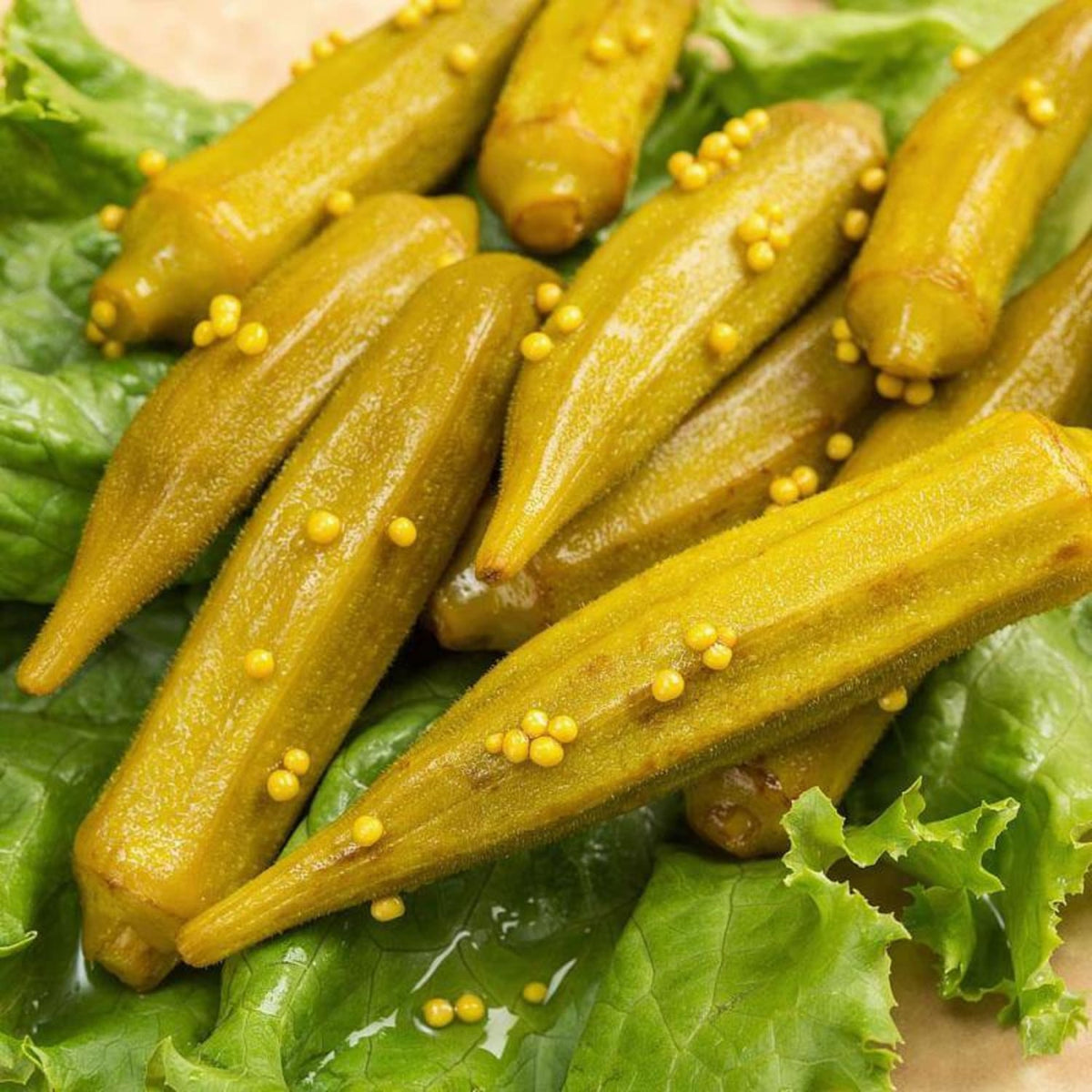 Pickled Hot Okra - 2 Jars