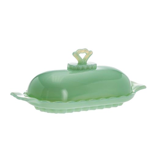 Glass Stick Butter Dish
