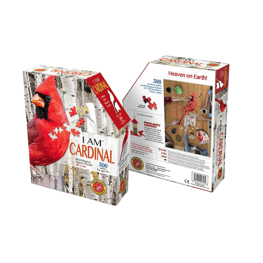 Shaped Jigsaw Puzzle - Cardinal - 300pcs