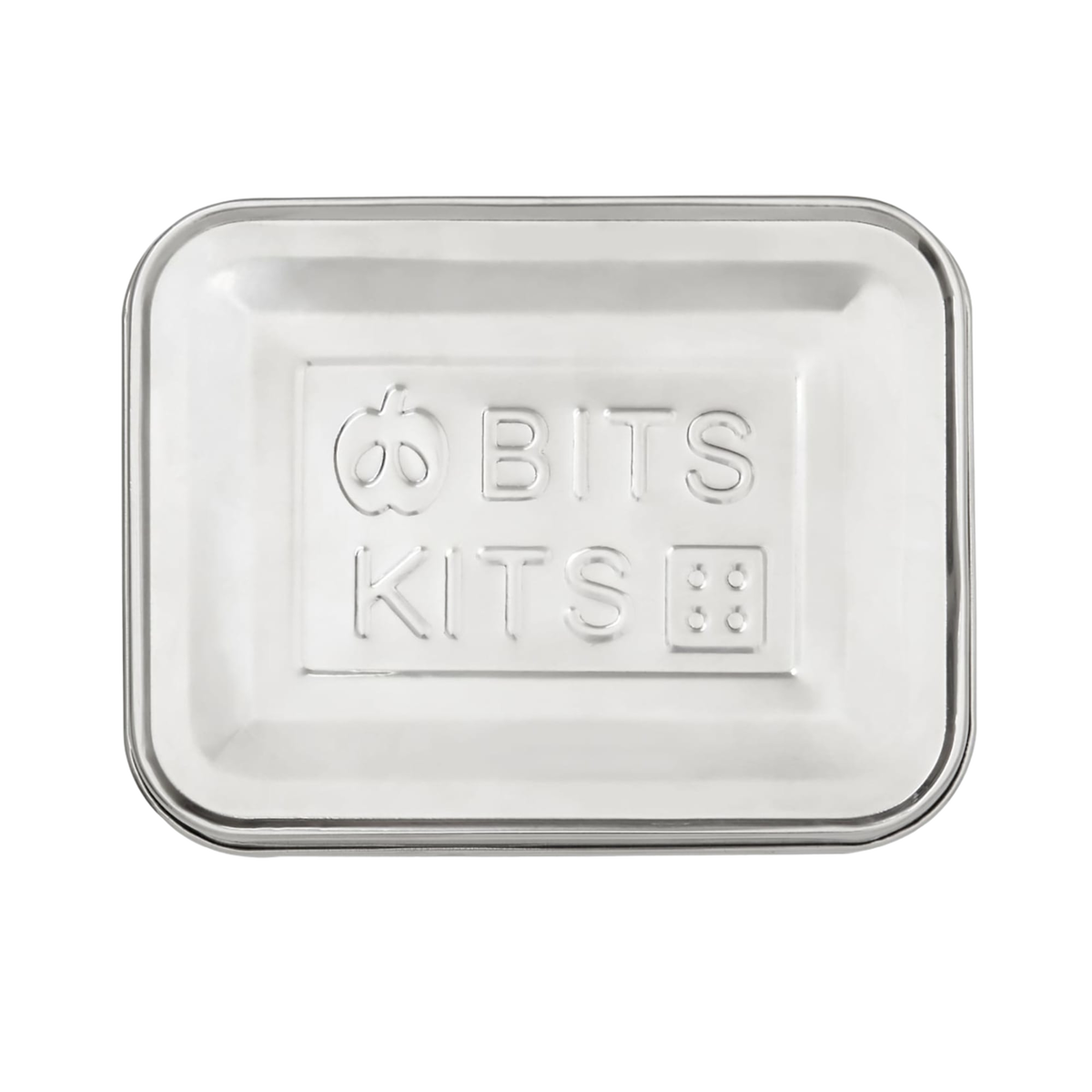Stainless Steel 2-Compartment Snack Container