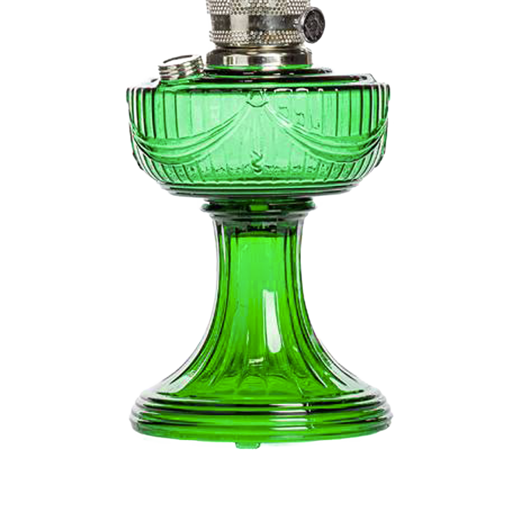 Aladdin Emerald Lincoln Drape Oil Lamp