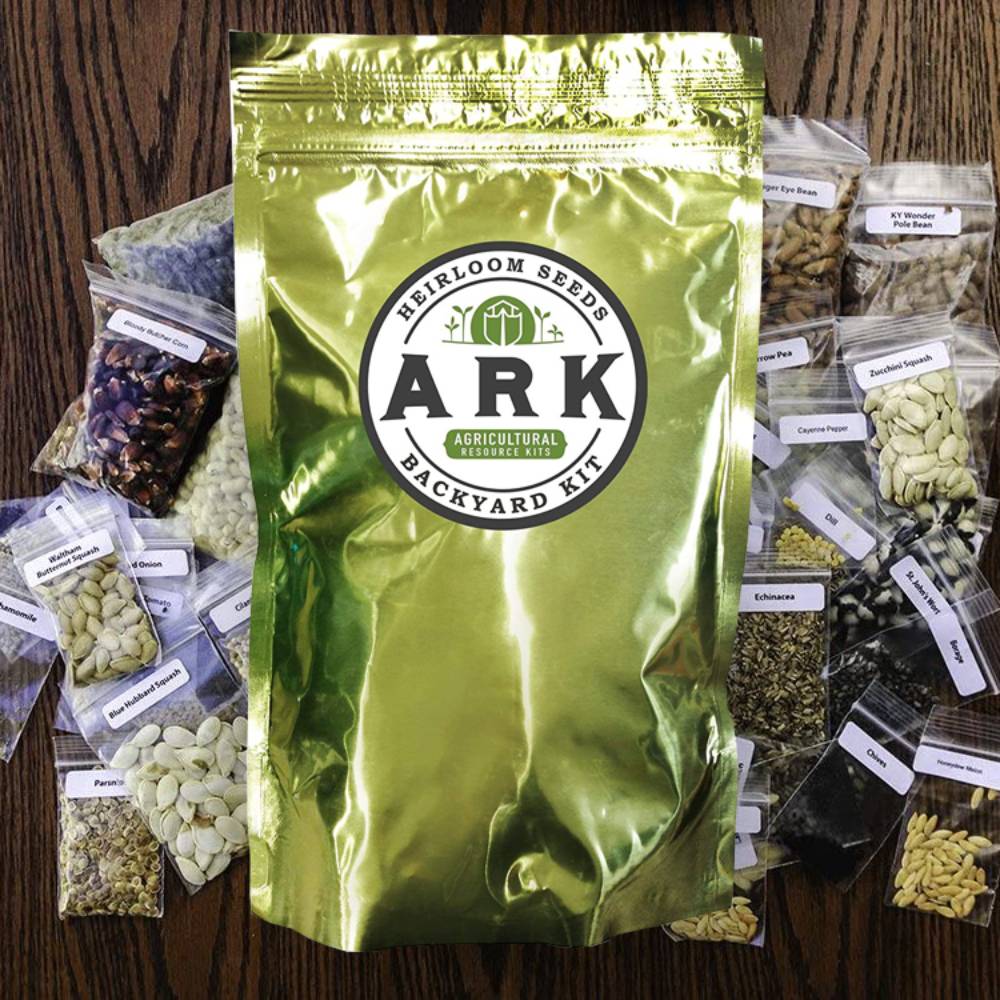 ARK Heirloom Seeds Starter Kit - Organic - 30 Varieties