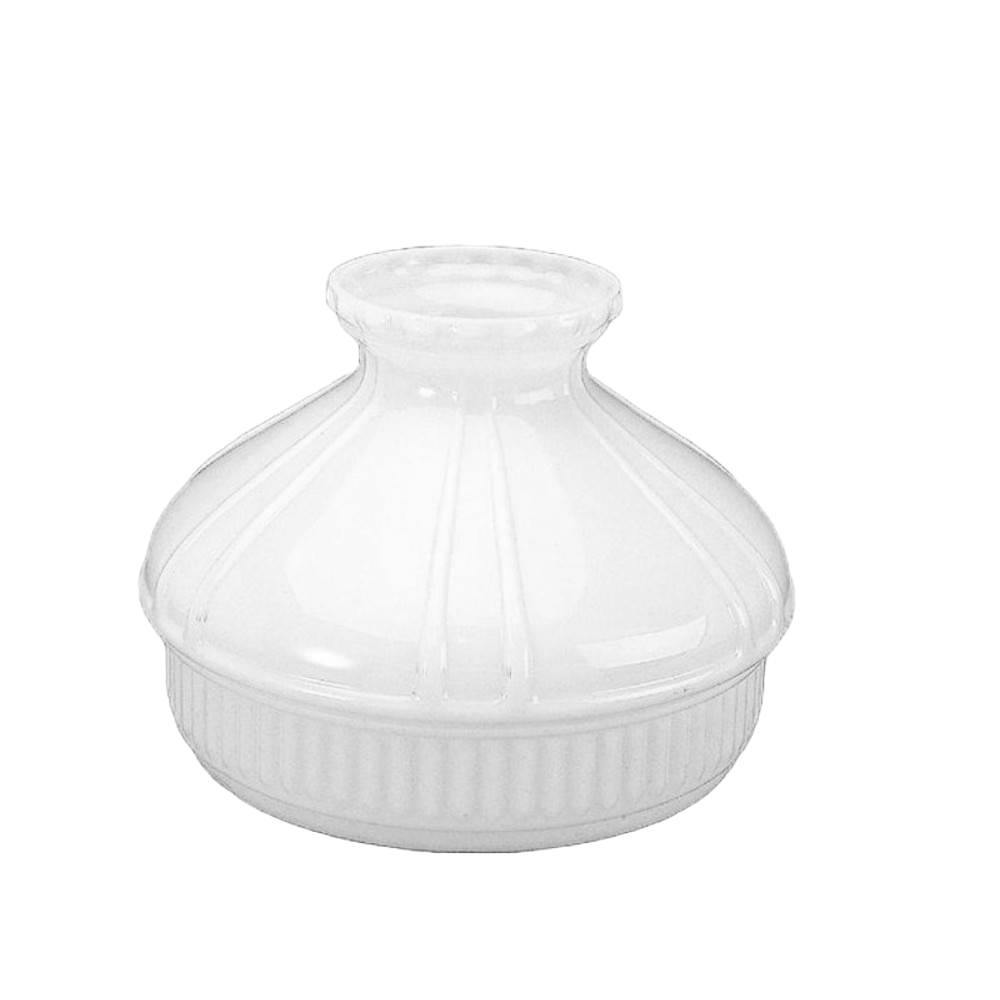 Aladdin Opal White Glass Oil Lamp Shade