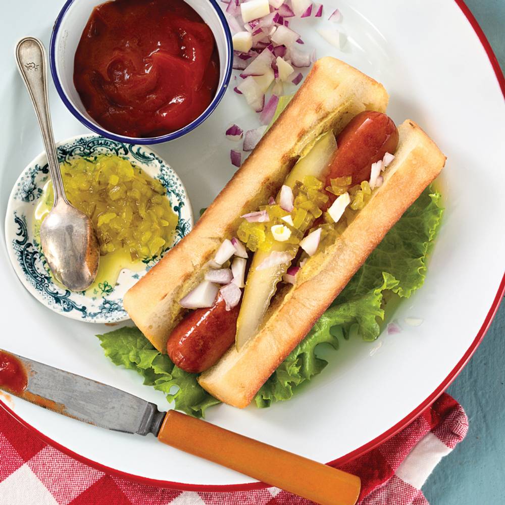 New England Hot Dog Bun Pan