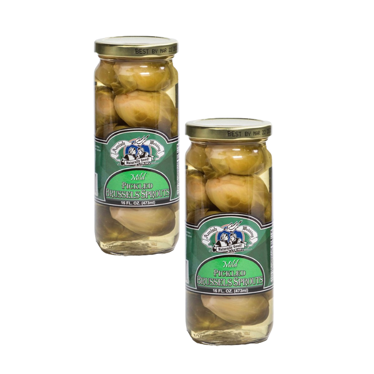 Pickled Brussels Sprouts - 2 Jars
