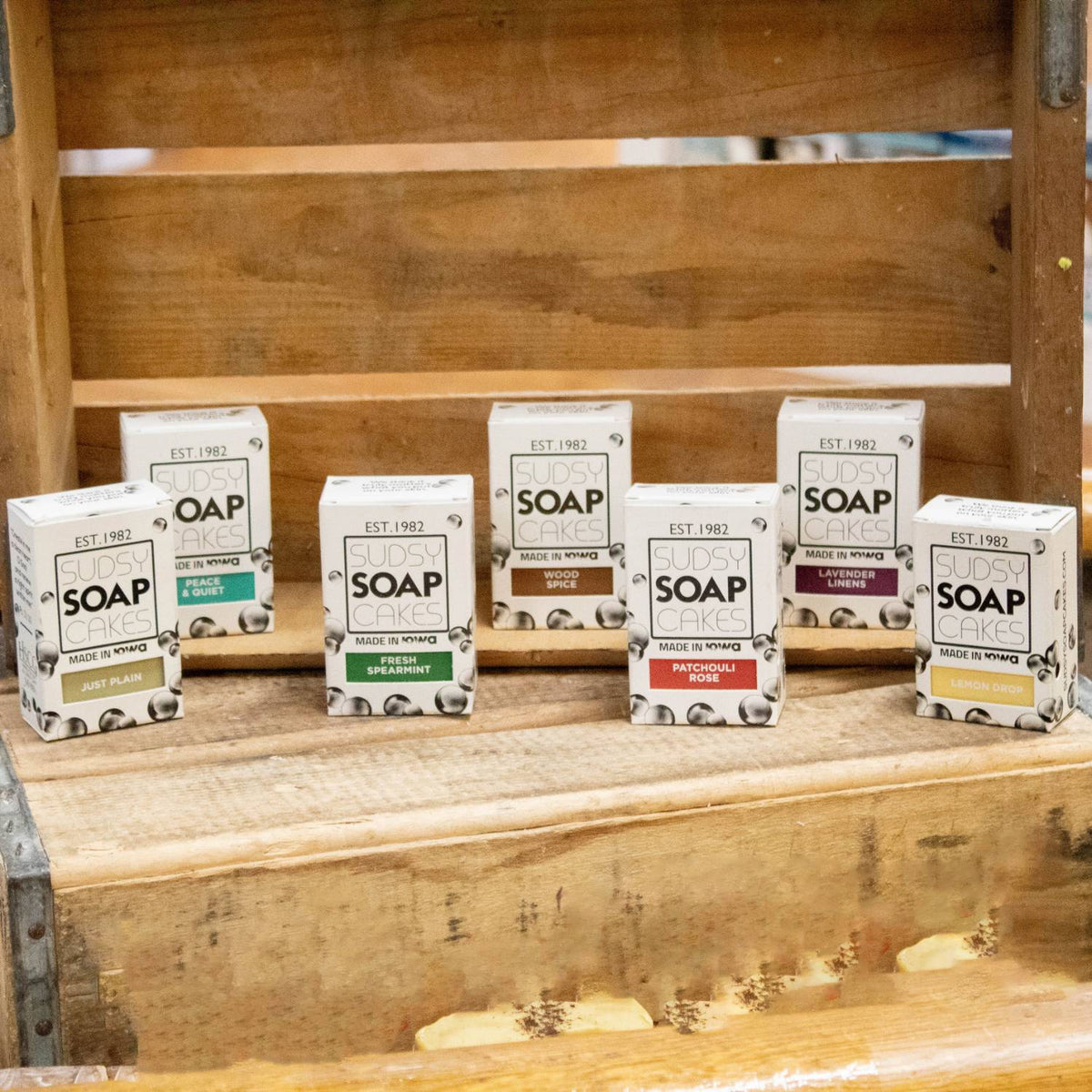 Sudsy Soapcakes Natural Variety Pack